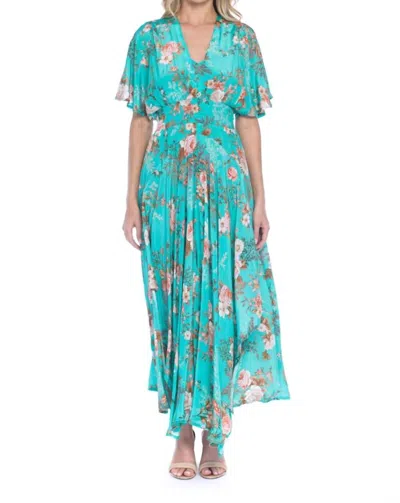 Tolani Daphne Maxi Dress In Aqua In Blue