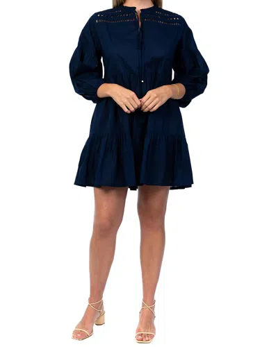 Tolani Hadi Mini Dress In Blue