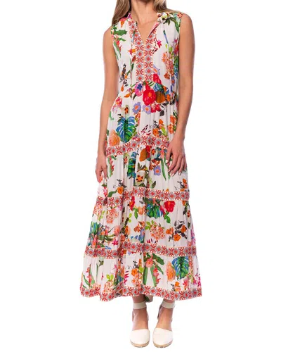 Tolani Harshi Sleeveless Maxi Dress In White