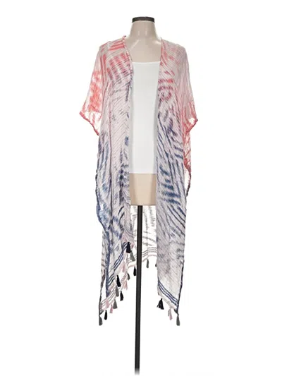 Pre-owned Tolani Kimono In Pink