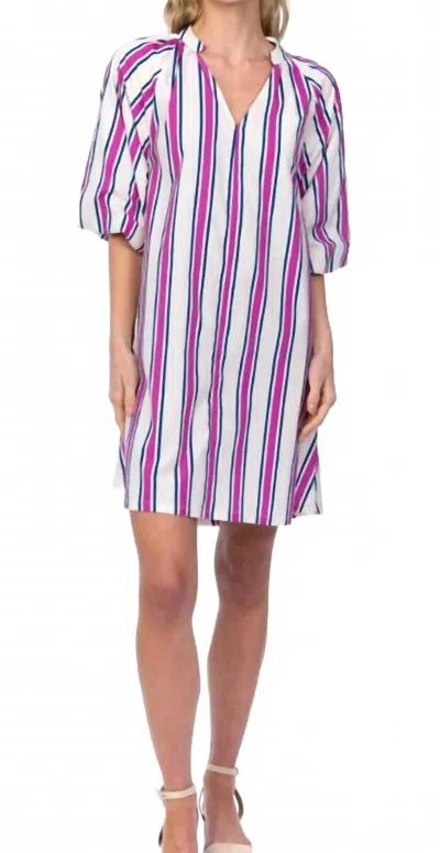 Tolani Layana Dress In Fuchsia In Multi