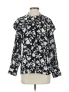 Tolani Long Sleeve Blouse In Black