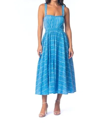 Tolani Luella Midi Dress In Blue