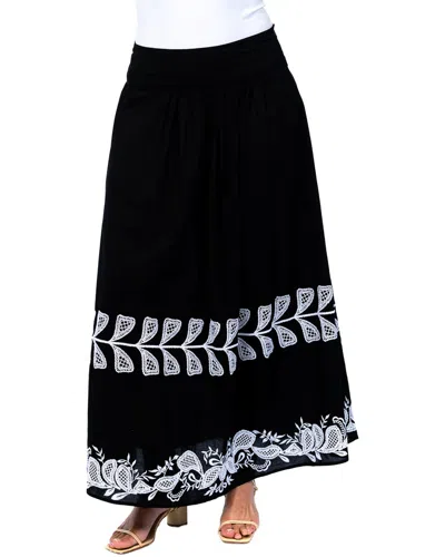 Tolani Madonna Midi Skirt In Black