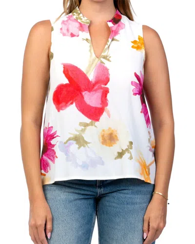Tolani Tiby Sleeveless Top In White