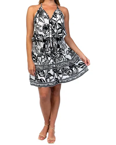 Tolani Tully Sleeveless Mini Dress In Black