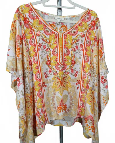 Tolani Women's Briyana Top In Apricot In Multi