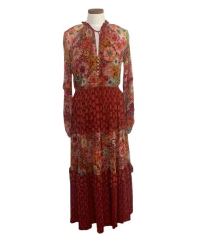 Tolani Women's Sherah Dress In Ruby In Multi