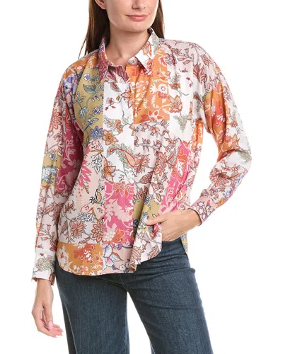 Tolani Zarina Shirt In Red