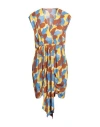 Tolèrance Tolérance Woman Mini Dress Brown Size M Viscose In Brown