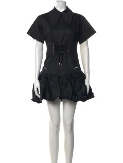 Pre-owned Tolu Coker Mini Dress W/ Tags In Black