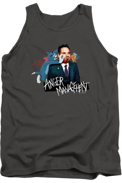 Tom And Jerry Movie Anger Management Adult Tank Top In Green