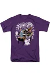 Tom And Jerry Movie Feline Good Short Sleeve Adult Tee / T-shirt In Purple