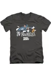 Tom And Jerry Movie In Pursuit Short Sleeve Adult V Neck Premium Cotton Tee / T-shirt In Green