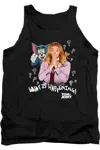 Tom And Jerry Movie What Is Happening Adult Tank Top In Black