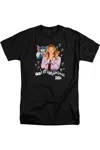 Tom And Jerry Movie What Is Happening Short Sleeve Adult Tall Tee / T-shirt In Black