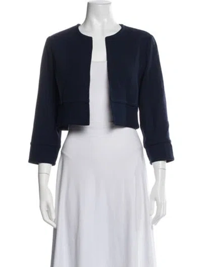 Pre-owned Tom And Linda Platt Bolero In Blue