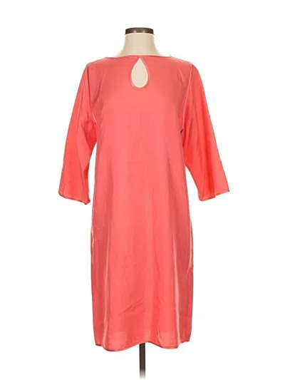 Pre-owned Tom And Linda Platt Casual Dress In Orange