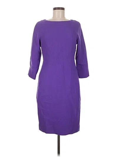 Pre-owned Tom And Linda Platt Casual Dress In Purple