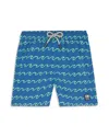 Tom & Teddy Boys' Waves Swim Trunks - Little Kid, Big Kid In Seafoam