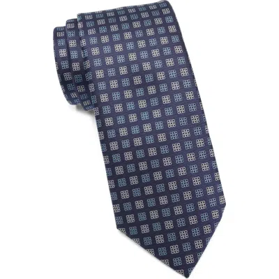 Tom Baine Box Grid Tie In Blue
