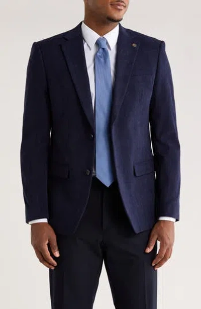 Tom Baine Corduroy Two-button Sport Coat In Multi