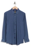 Tom Baine Denim Performance Button-up Shirt