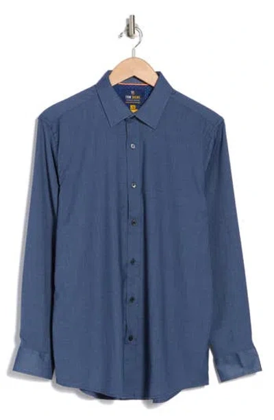 Tom Baine Denim Performance Button-up Shirt