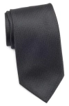 Tom Baine Geo Jacquard Tie In Black