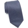 Tom Baine Geo Jacquard Tie In Blue