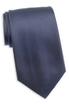 Tom Baine Geo Jacquard Tie In Blue