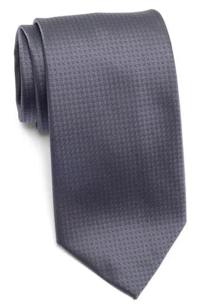 Tom Baine Geo Jacquard Tie In Blue
