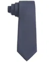 Tom Baine Men's Classic Micro Grid Tie In Blue