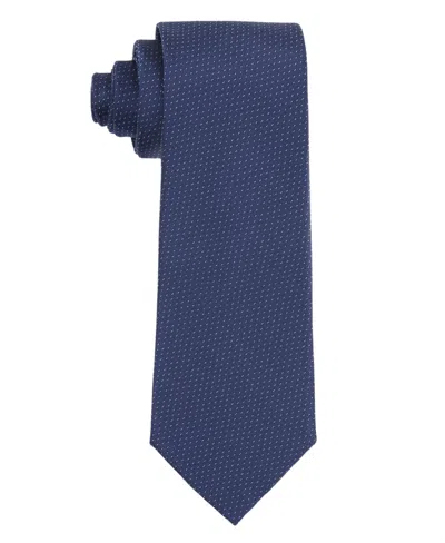 Tom Baine Men's Classic Tie In Navy Geo