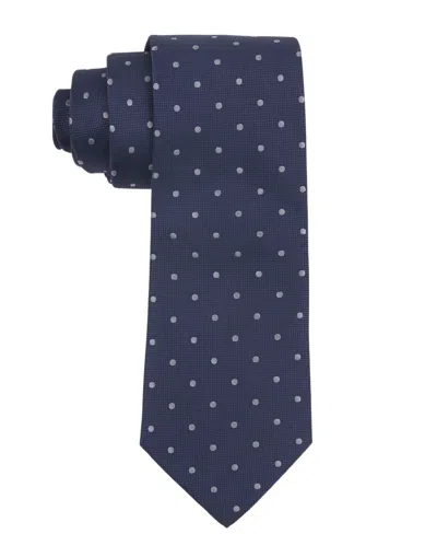 Tom Baine Men's Classic Tie In Navy,blue