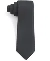 Tom Baine Men's Grid Classic Tie In Gray