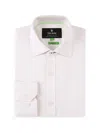 Tom Baine Men's Performance Slim Fit Four Way Stretch Shirt In Beige