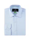 Tom Baine Men's Performance Slim Fit Four Way Stretch Shirt In Blue