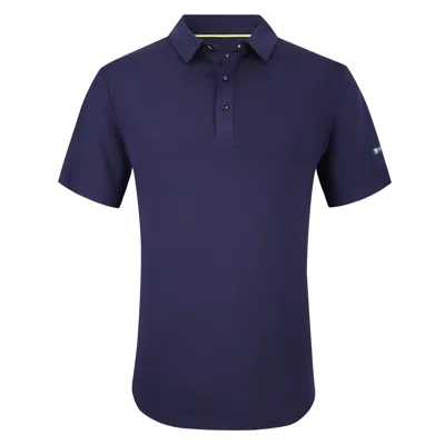 TOM BAINE MEN'S PERFORMANCE SOLID FOUR-WAY STRETCH GOLF POLO