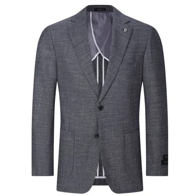 Tom Baine Men Performance Solid Stretch Sport Coat In Grey
