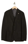 Tom Baine Performance Knit Sport Coat In Black