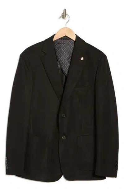 Tom Baine Performance Knit Sport Coat In Black