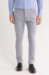 Tom Baine Performance Pants In Silver Grey
