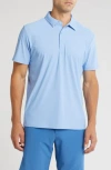 Tom Baine Performance Polo In Blue