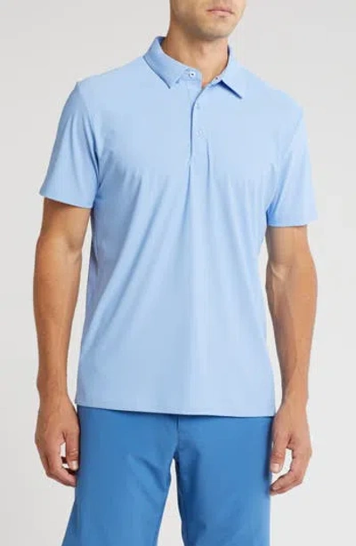 Tom Baine Performance Polo In Blue