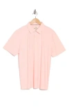 Tom Baine Performance Polo In Pink