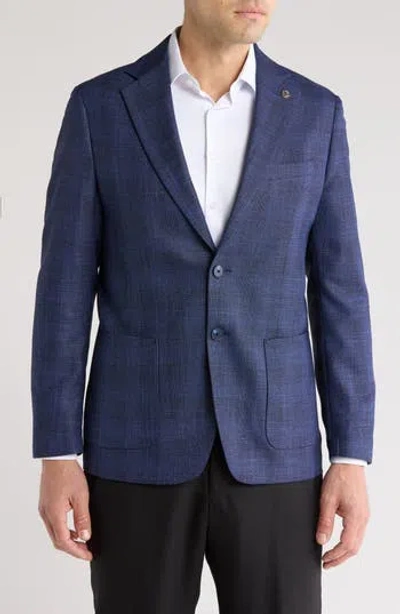 Tom Baine Performance Sport Coat In Blue