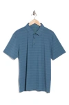 Tom Baine Performance Stretch Polo In Green