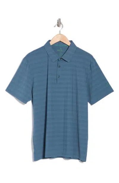 Tom Baine Performance Stretch Polo In Green