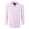 Tom Baine Slim Fit Performance Long Sleeve Solid Button Down In Pink